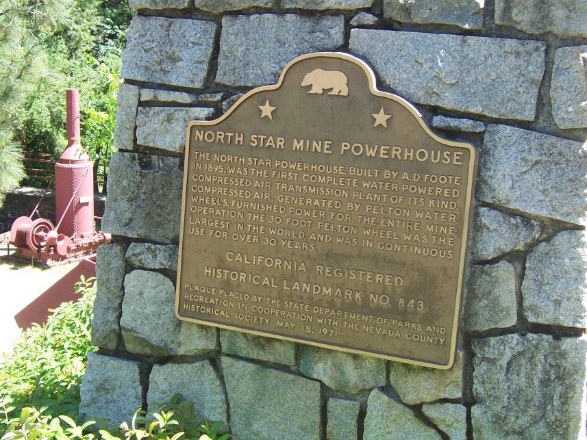 North Star Mine Powerhouse Plaque
Keywords: North Star Mine Powerhouse